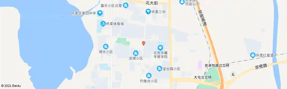 北京怀柔金融大厦_公交站地图_北京公交_妙搜公交查询2025