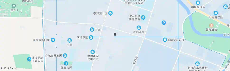 北京鹿海园一里_公交站地图_北京公交_妙搜公交查询2025