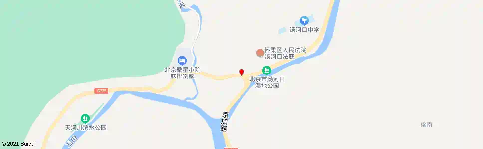 北京汤河口_公交站地图_北京公交_妙搜公交查询2025