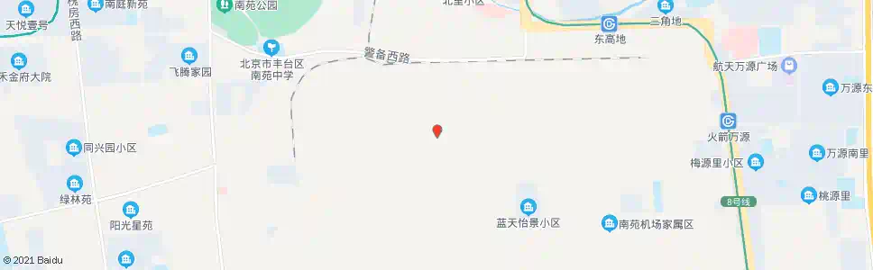北京南苑机场修理厂_公交站地图_北京公交_妙搜公交查询2025