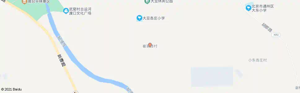 北京崔家楼_公交站地图_北京公交_妙搜公交查询2025