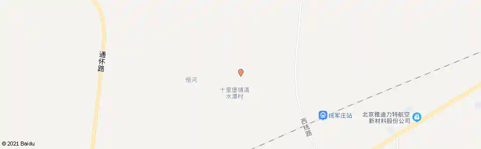 北京清水潭_公交站地图_北京公交_妙搜公交查询2025
