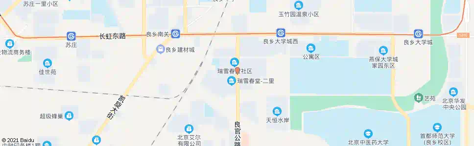 北京瑞雪春堂_公交站地图_北京公交_妙搜公交查询2025