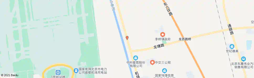 北京头二营_公交站地图_北京公交_妙搜公交查询2025