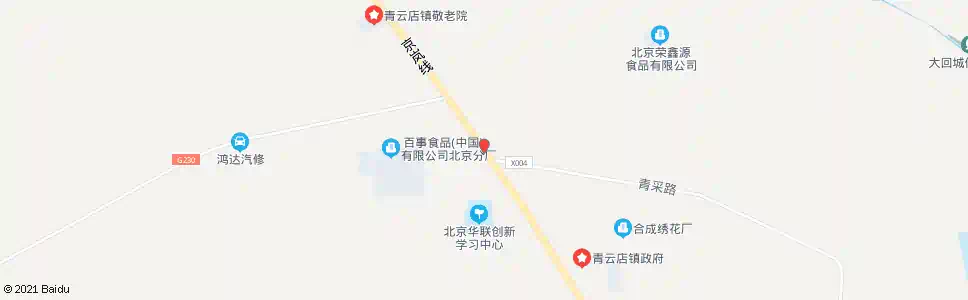 北京青云市场_公交站地图_北京公交_妙搜公交查询2025