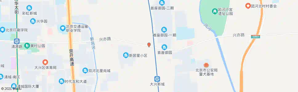 北京首座御园西_公交站地图_北京公交_妙搜公交查询2025