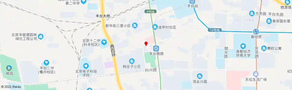 北京小韩庄北_公交站地图_北京公交_妙搜公交查询2025