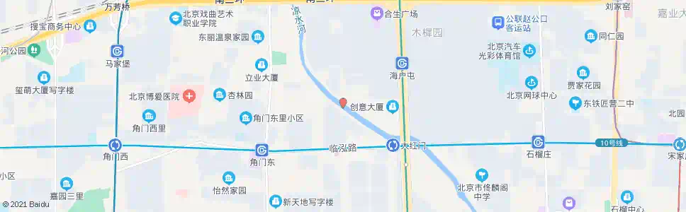 北京凉水河_公交站地图_北京公交_妙搜公交查询2025