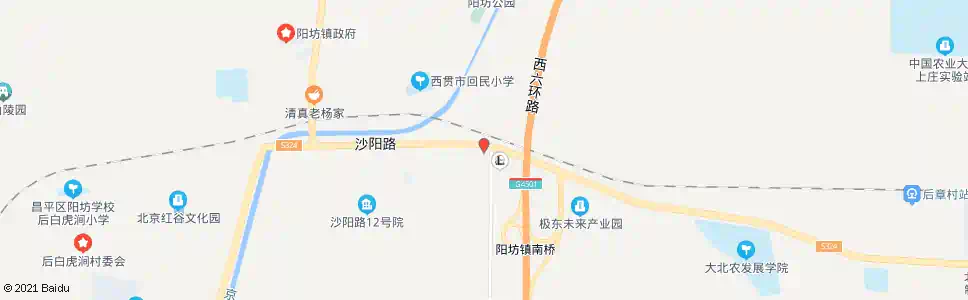 北京沙阳路口_公交站地图_北京公交_妙搜公交查询2025