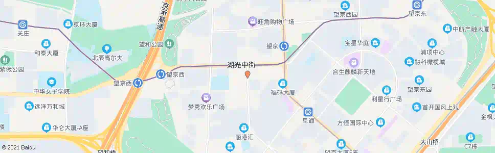 北京南湖南路北口_公交站地图_北京公交_妙搜公交查询2025