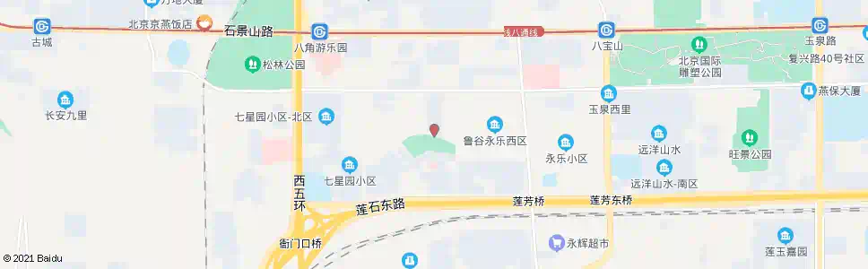 北京半月园_公交站地图_北京公交_妙搜公交查询2025