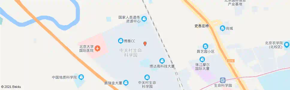 北京科学园路北站_公交站地图_北京公交_妙搜公交查询2025