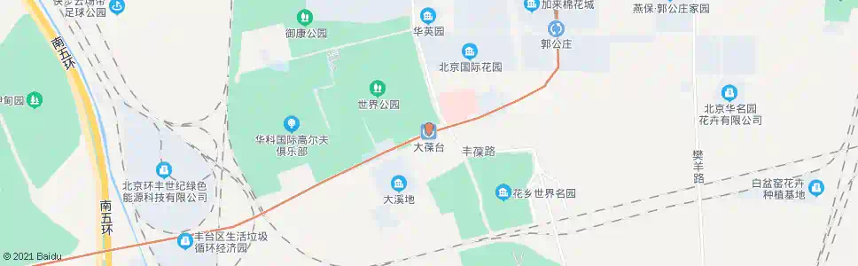 北京大葆台站_公交站地图_北京公交_妙搜公交查询2025