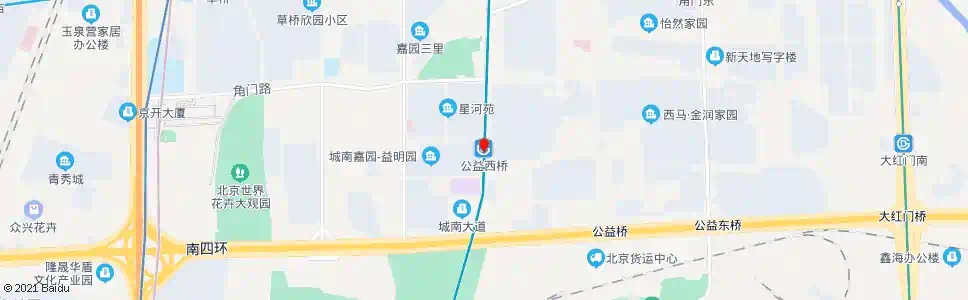 北京公益西桥_公交站地图_北京公交_妙搜公交查询2025