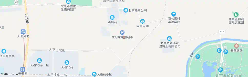 北京燕丹路口_公交站地图_北京公交_妙搜公交查询2025
