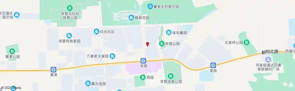 北京北辰福第小区_公交站地图_北京公交_妙搜公交查询2025