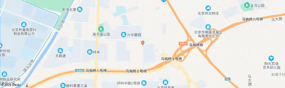 北京马驹桥_公交站地图_北京公交_妙搜公交查询2025