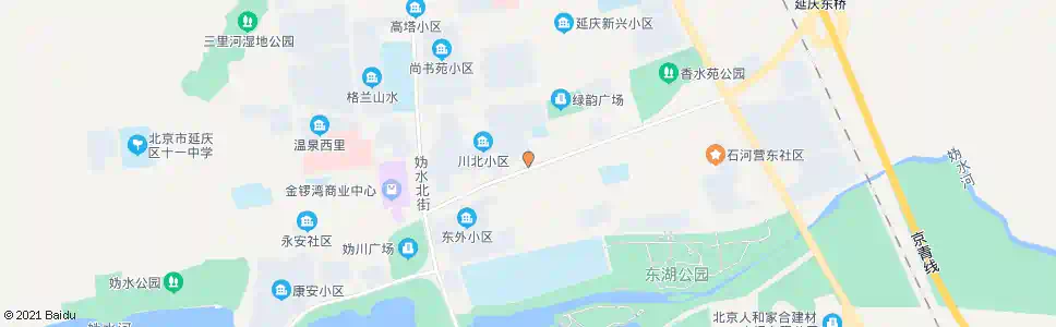 北京东外小区南门_公交站地图_北京公交_妙搜公交查询2025
