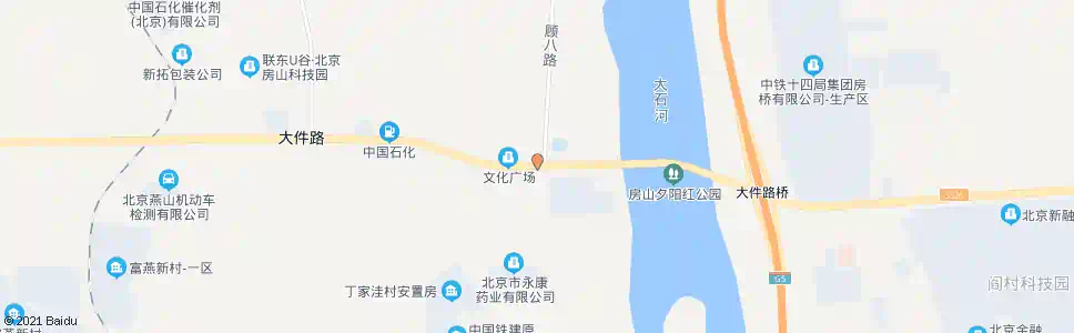 北京羊头岗东_公交站地图_北京公交_妙搜公交查询2025