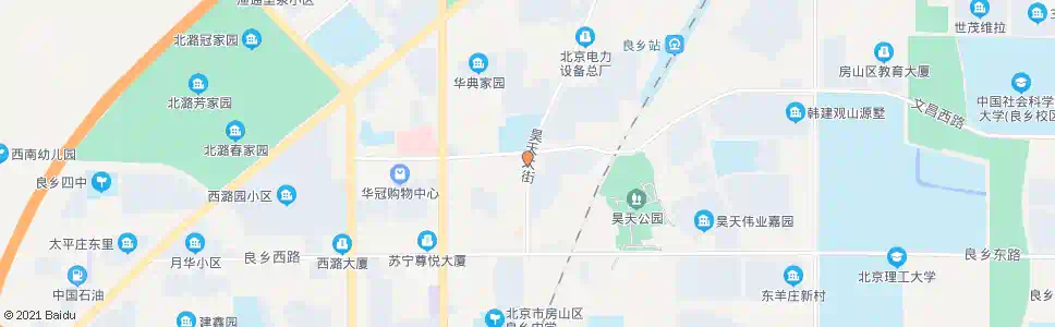 北京昊天温泉家园_公交站地图_北京公交_妙搜公交查询2025