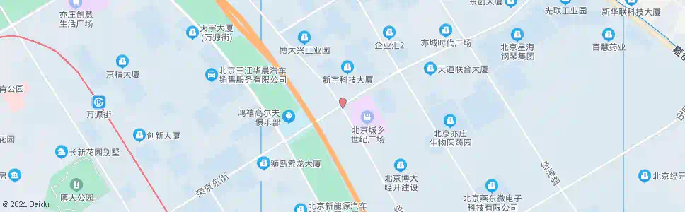 北京科创五街_公交站地图_北京公交_妙搜公交查询2025