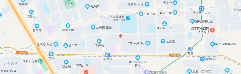 北京龙腾苑五区东门_公交站地图_北京公交_妙搜公交查询2025