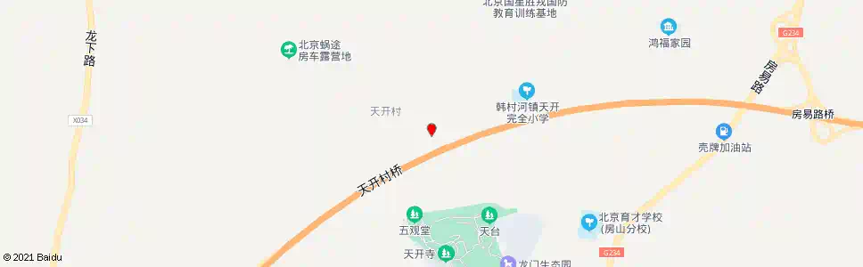 北京天开东站_公交站地图_北京公交_妙搜公交查询2025