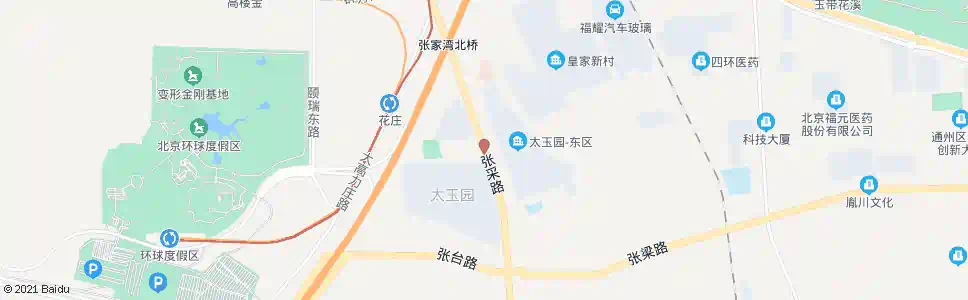 北京太玉园小区路口_公交站地图_北京公交_妙搜公交查询2025