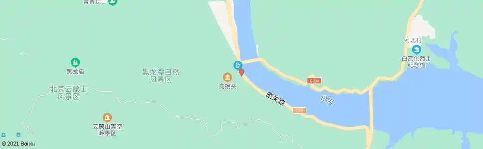 北京黑龙潭_公交站地图_北京公交_妙搜公交查询2025