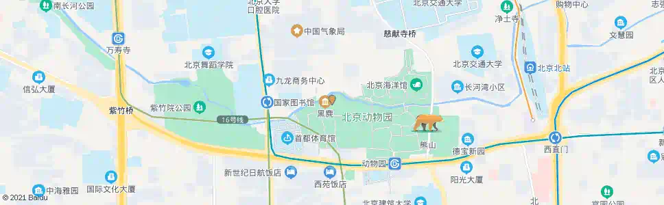 北京鹿苑路_公交站地图_北京公交_妙搜公交查询2025