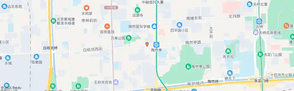北京常新路口西_公交站地图_北京公交_妙搜公交查询2025