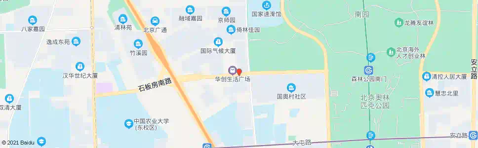 北京林萃路口西_公交站地图_北京公交_妙搜公交查询2025