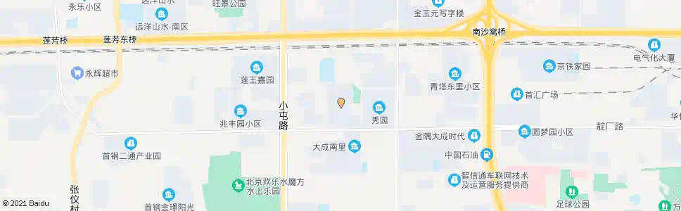 北京青塔芳园_公交站地图_北京公交_妙搜公交查询2025