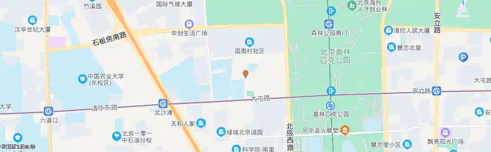 北京林萃东路_公交站地图_北京公交_妙搜公交查询2025