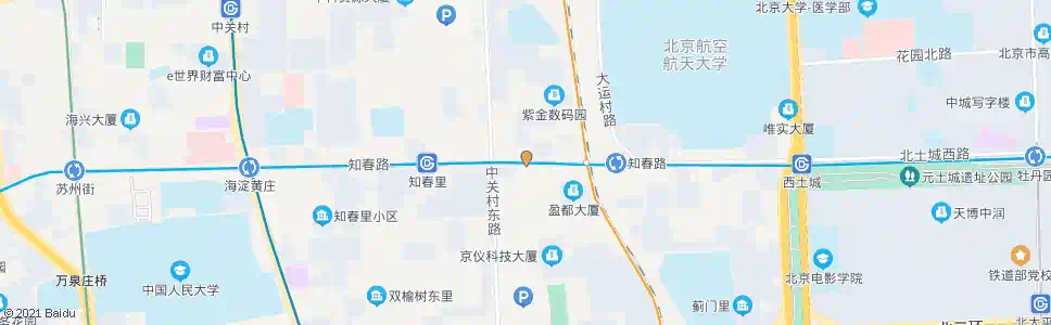 北京白塔庵东_公交站地图_北京公交_妙搜公交查询2025