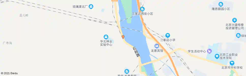 北京水闸北口_公交站地图_北京公交_妙搜公交查询2025