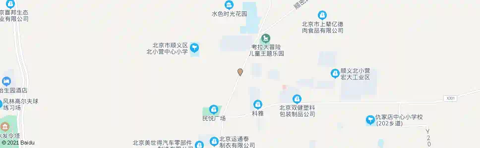 北京北小营_公交站地图_北京公交_妙搜公交查询2025