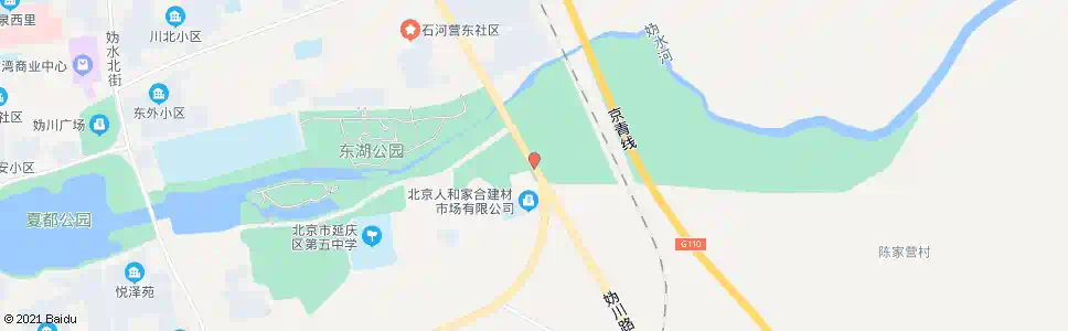 北京延庆莲花池_公交站地图_北京公交_妙搜公交查询2025