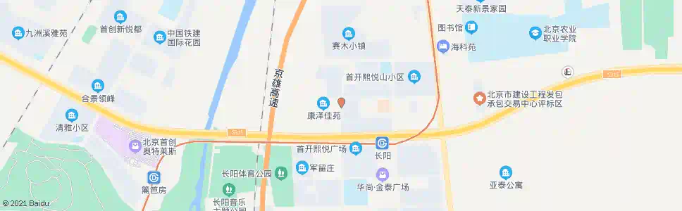 北京长泽北街南口_公交站地图_北京公交_妙搜公交查询2025