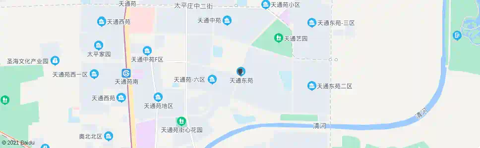北京天通苑东一区西门_公交站地图_北京公交_妙搜公交查询2025