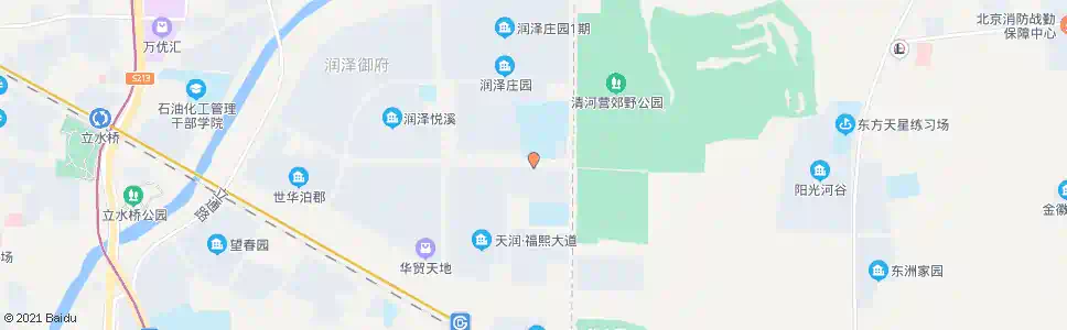 北京水岸南街东站_公交站地图_北京公交_妙搜公交查询2025
