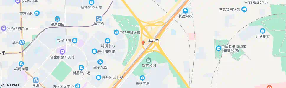 北京五元桥西_公交站地图_北京公交_妙搜公交查询2025