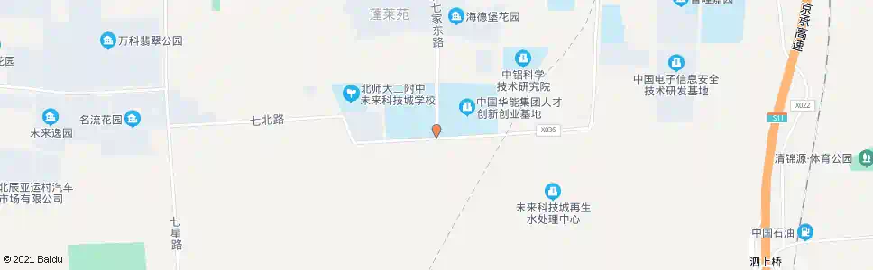 北京北七家东路_公交站地图_北京公交_妙搜公交查询2025