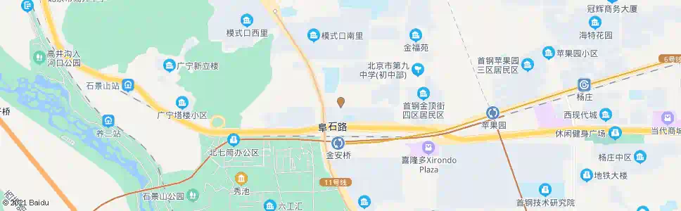 北京金顶路西口_公交站地图_北京公交_妙搜公交查询2025