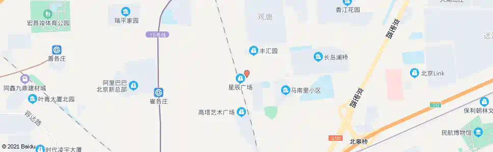 北京马泉营西路南口_公交站地图_北京公交_妙搜公交查询2025