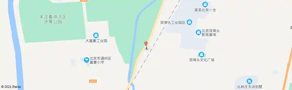 北京双埠头道口_公交站地图_北京公交_妙搜公交查询2025