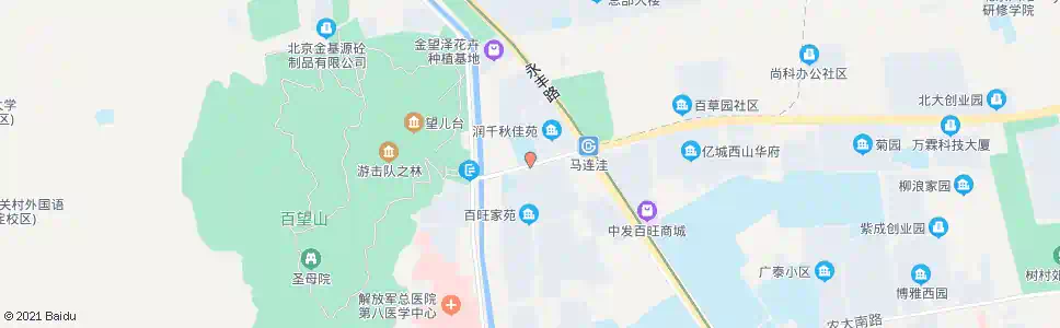 北京百旺家苑_公交站地图_北京公交_妙搜公交查询2025