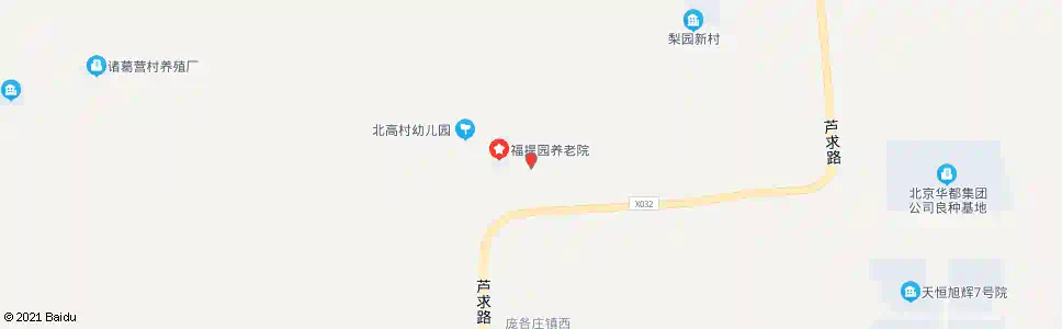 北京北高各庄南口_公交站地图_北京公交_妙搜公交查询2025