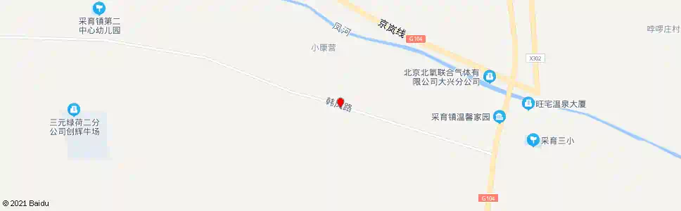 北京康营_公交站地图_北京公交_妙搜公交查询2025