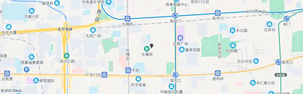 北京广安胡同北口环行_公交站地图_北京公交_妙搜公交查询2025